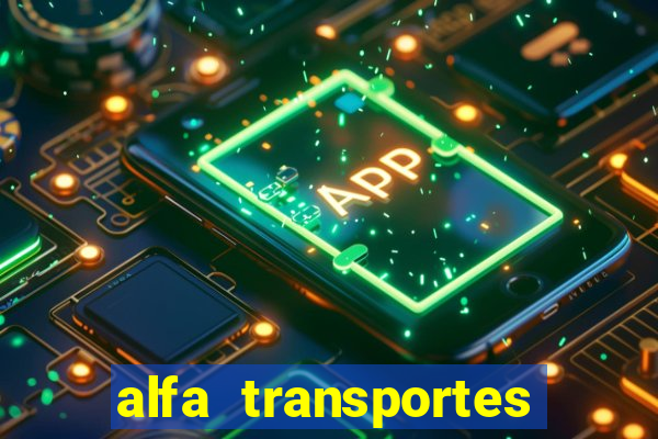 alfa transportes novo hamburgo